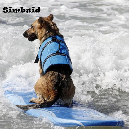 Reflective Adjustable High-Buoyancy Dog Life Jacket