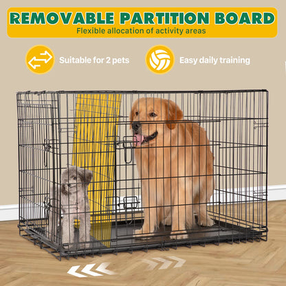 Double Door Extra Large Dog Cage