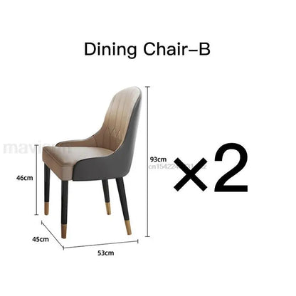 Modern Glass Top Breakfast Dining Table Set