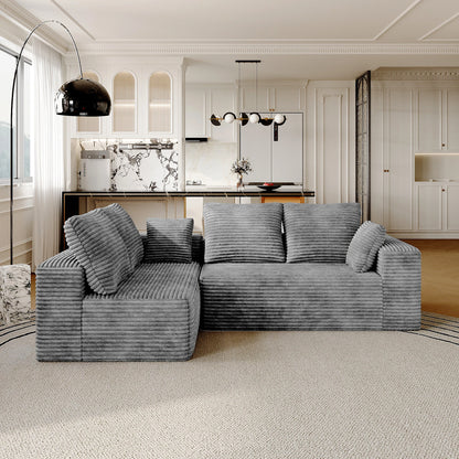 Modern Modular L-Shape Cloud Sectional Sofa