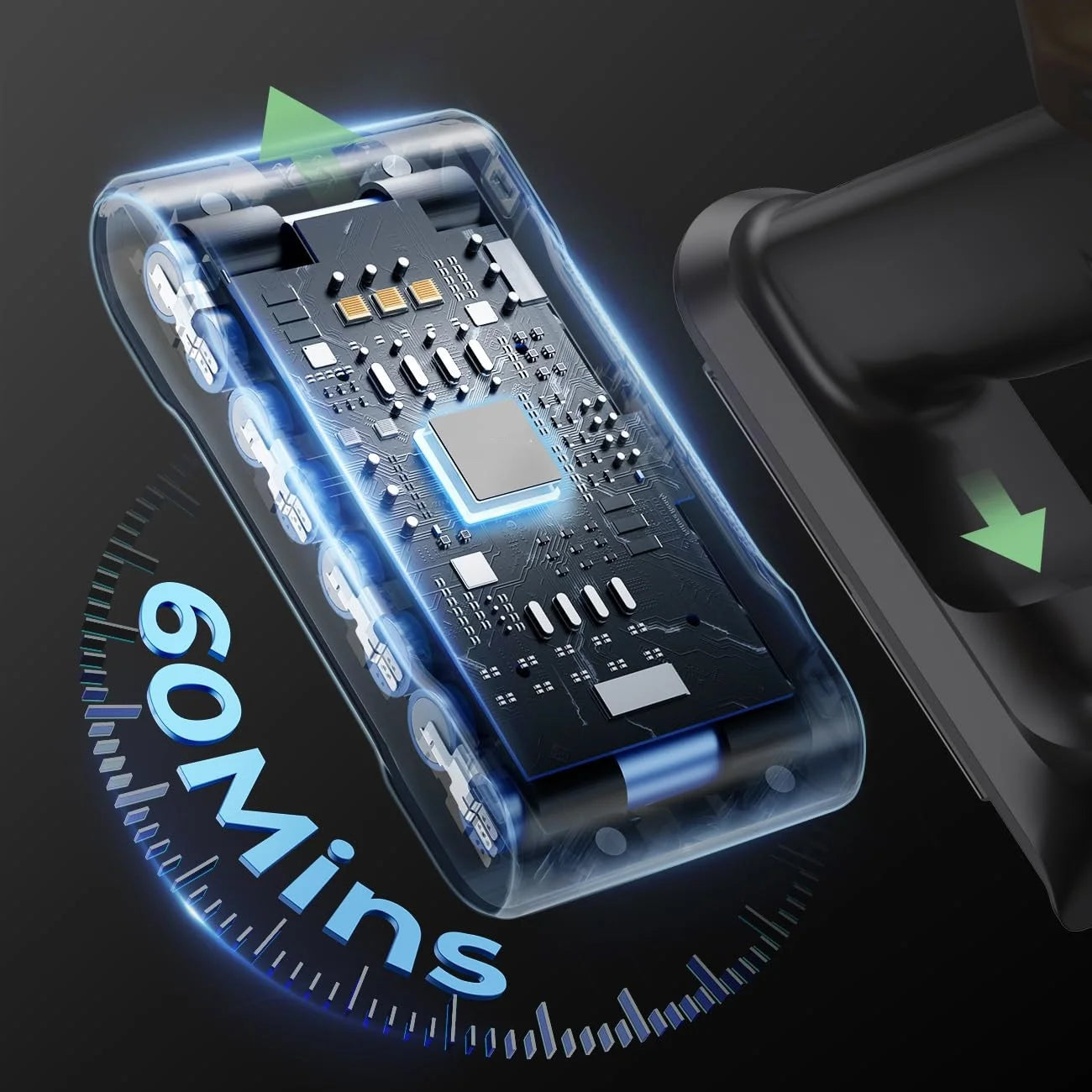 V18 Cordless Vacuum Cleaner 550W Powerful Suction