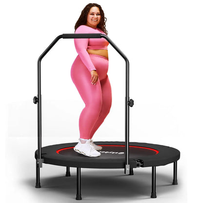 40" Foldable Mini Fitness Trampoline Rebounder
