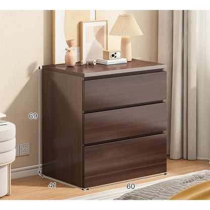 Modern White Vertical Bedroom Storage Chest