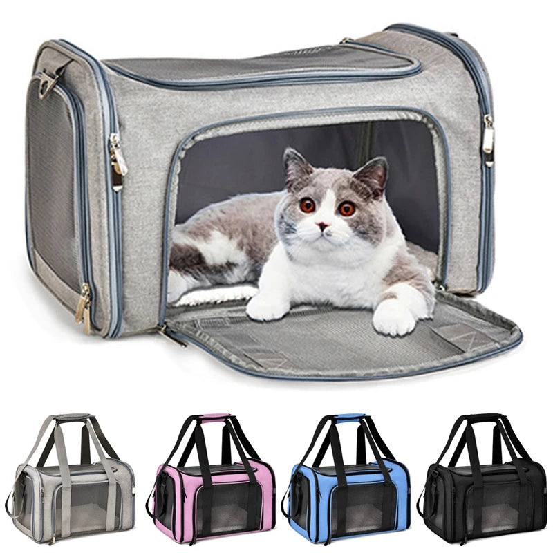 Airline Approved Soft-Sided Pet Carrier Backpack & Handbag