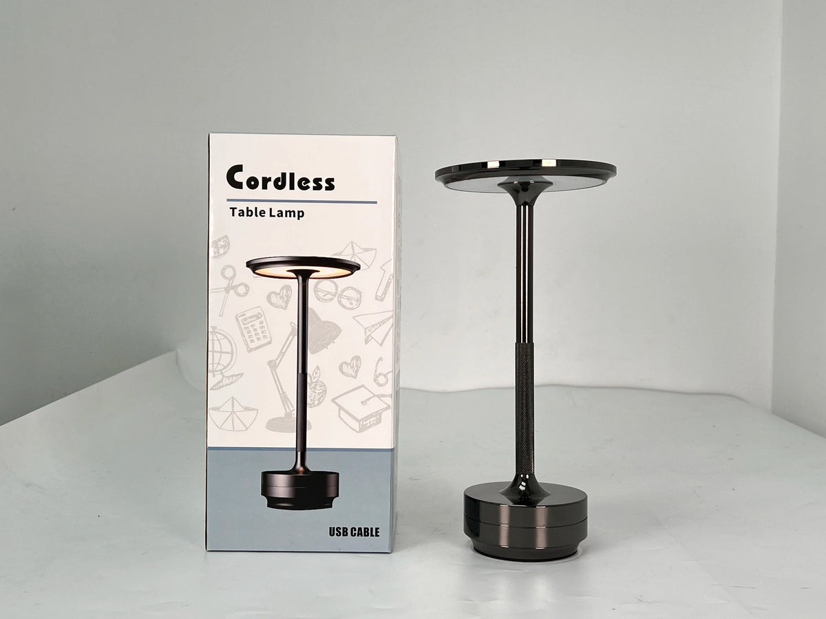 Rechargeable Retro Touch LED Desk Lamp