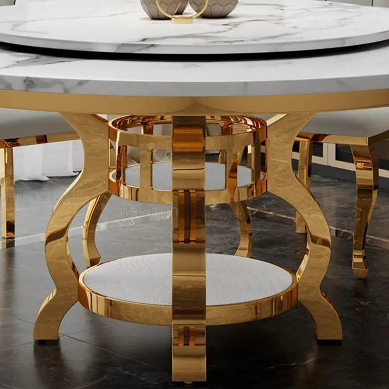 Modern Glass Top Breakfast Dining Table Set
