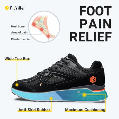 FitVille Extra Wide Arch Support Sneakers