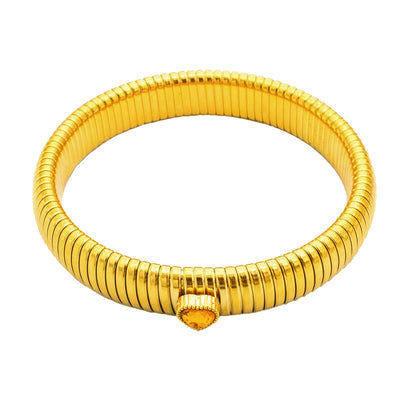 Waterproof Stainless Steel Gold Plated Bracelet