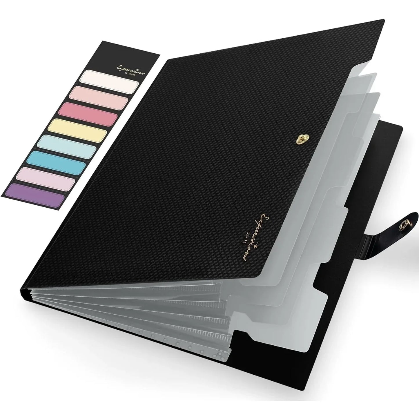 Expandable File Folder Letter Size Portable Organizer