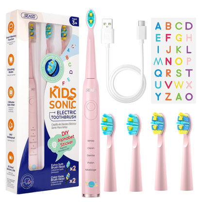 Kids Electric Toothbrush 5 Modes Rechargeable