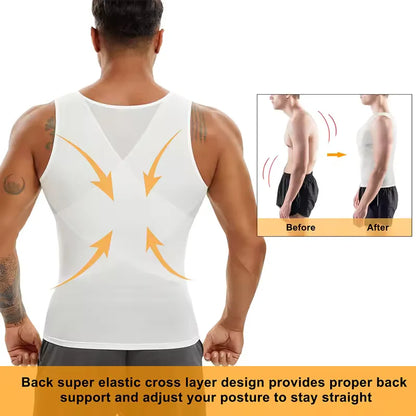 Men's Compression Shapewear Tank Top