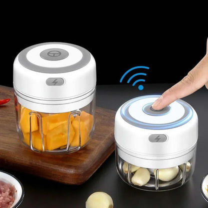 Mini Wireless USB Electric Garlic Vegetable Chopper