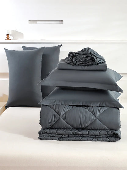 Complete Comforter and Sheet Bedding Set