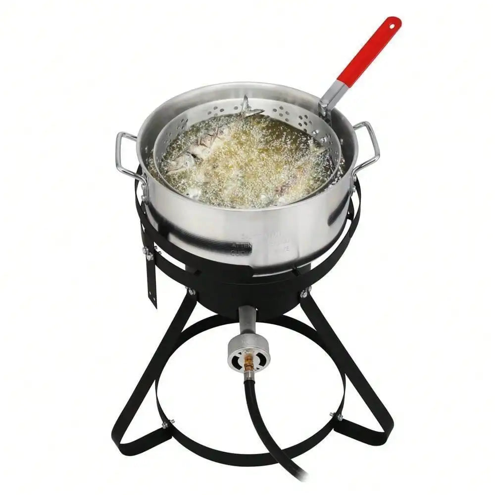 Propane 30Qt Turkey Fish Fryer Boiler Set