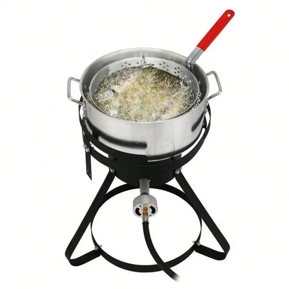 Propane 30Qt Turkey Fish Fryer Boiler Set