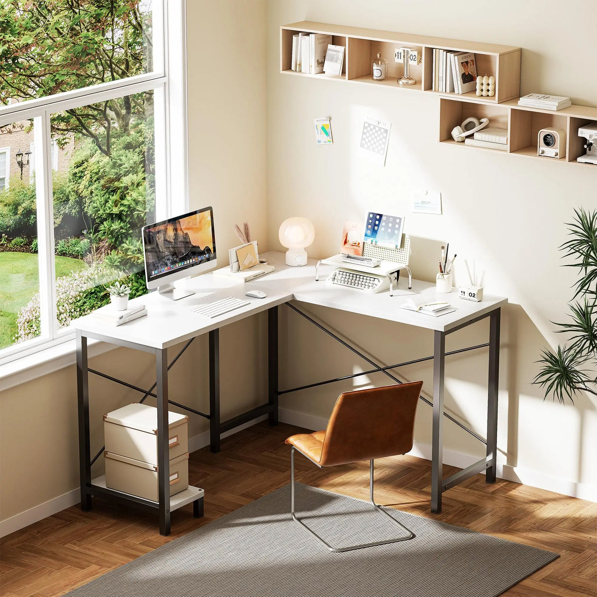 50 Inch L Shaped Corner Desk