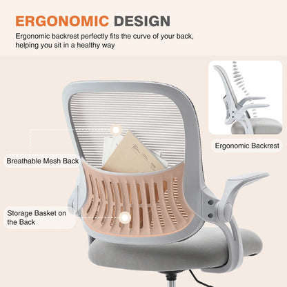 Ergonomic Mesh Office Chair Adjustable Swivel Rolling