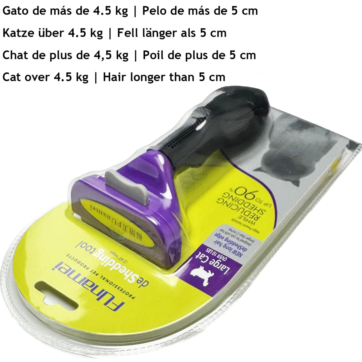 Multi-Function Pet Grooming and Knot Removal Brush