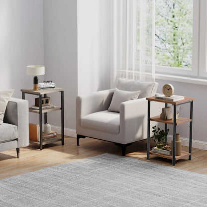 MCQ 3 Tier End Table Set of 2