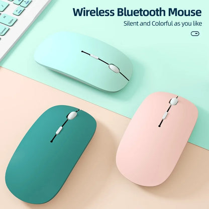 Silent Wireless Bluetooth Mouse for Laptop Tablet
