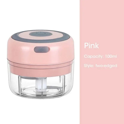 Mini Wireless USB Electric Garlic Vegetable Chopper