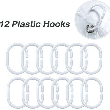 3D Pebble Pattern Heavy Duty Shower Liner