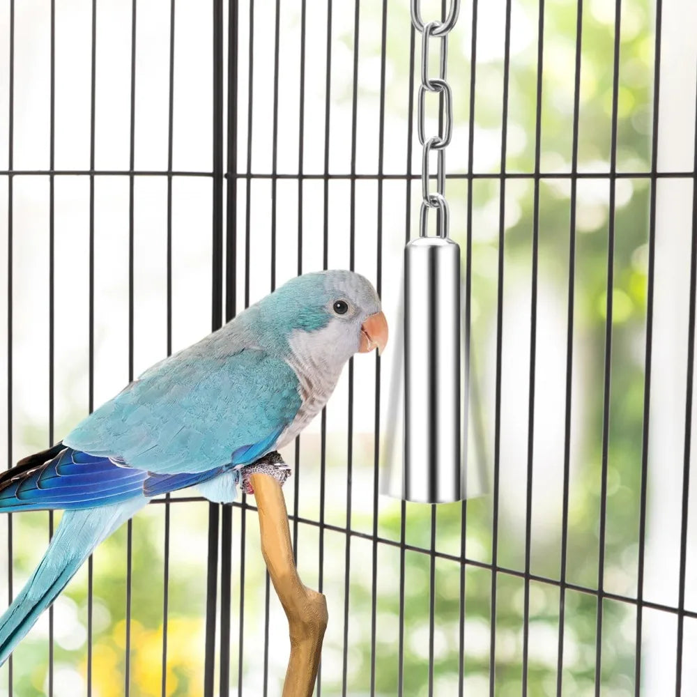 Stainless Steel Bird Cage Bell Toy