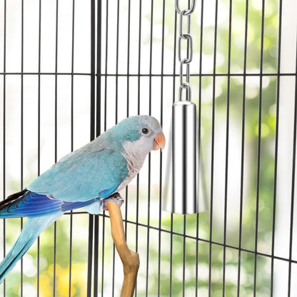 Stainless Steel Bird Cage Bell Toy