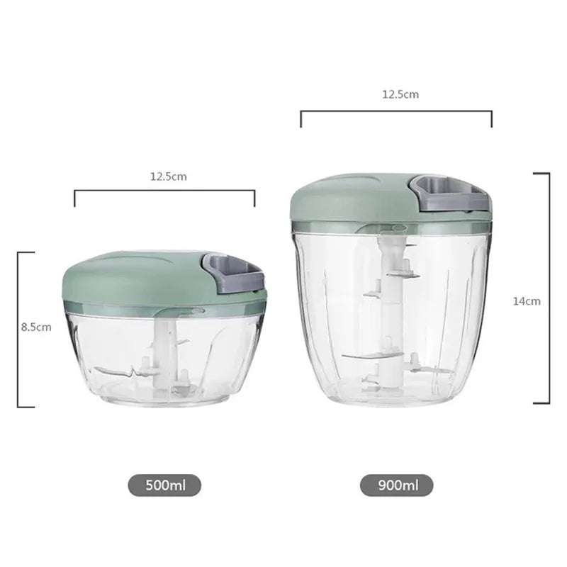 Manual Vegetable Chopper and Garlic Mincer