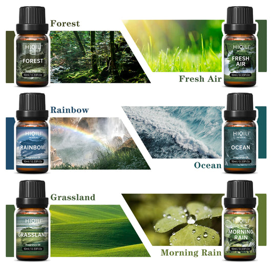 6-Piece Nature Fragrance Oils Set