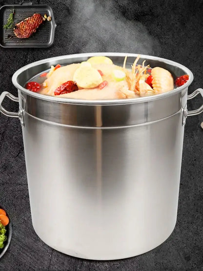 35L Stainless Steel Large Capacity Soup Pot