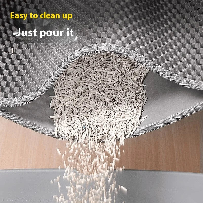 Extra Large Waterproof Double-Layer Litter Mat
