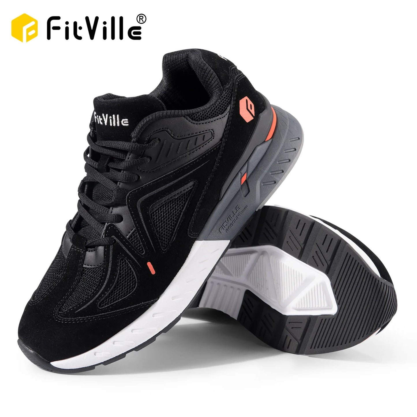FitVille Extra Wide Arch Support Sneakers