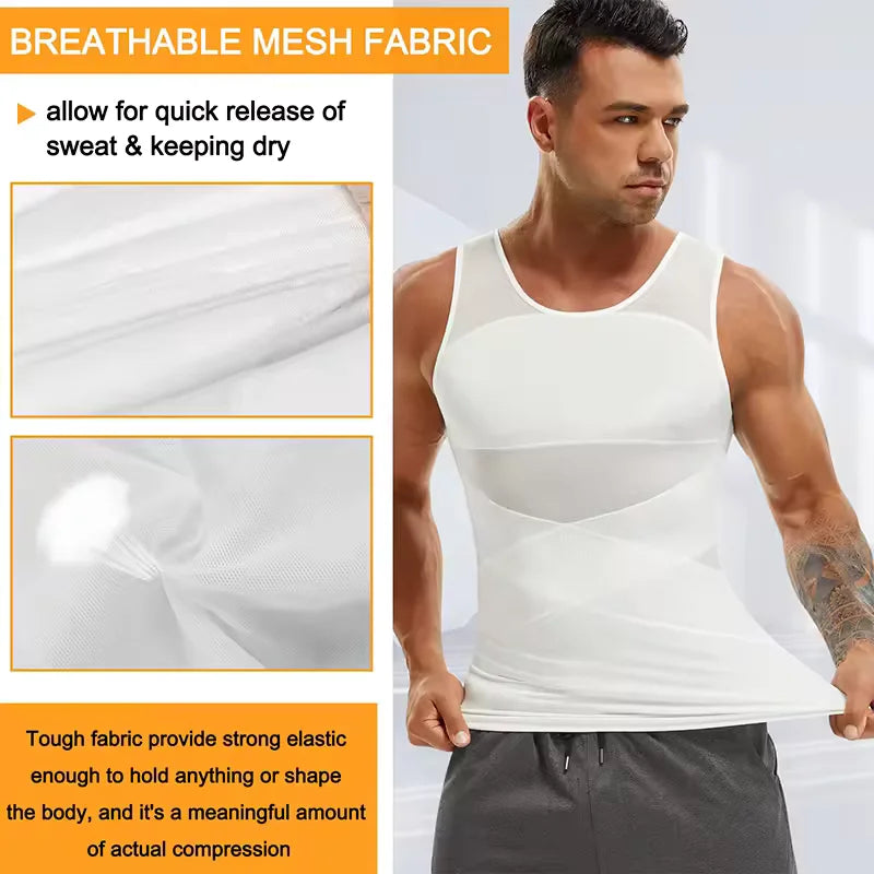 Men's Compression Shapewear Tank Top