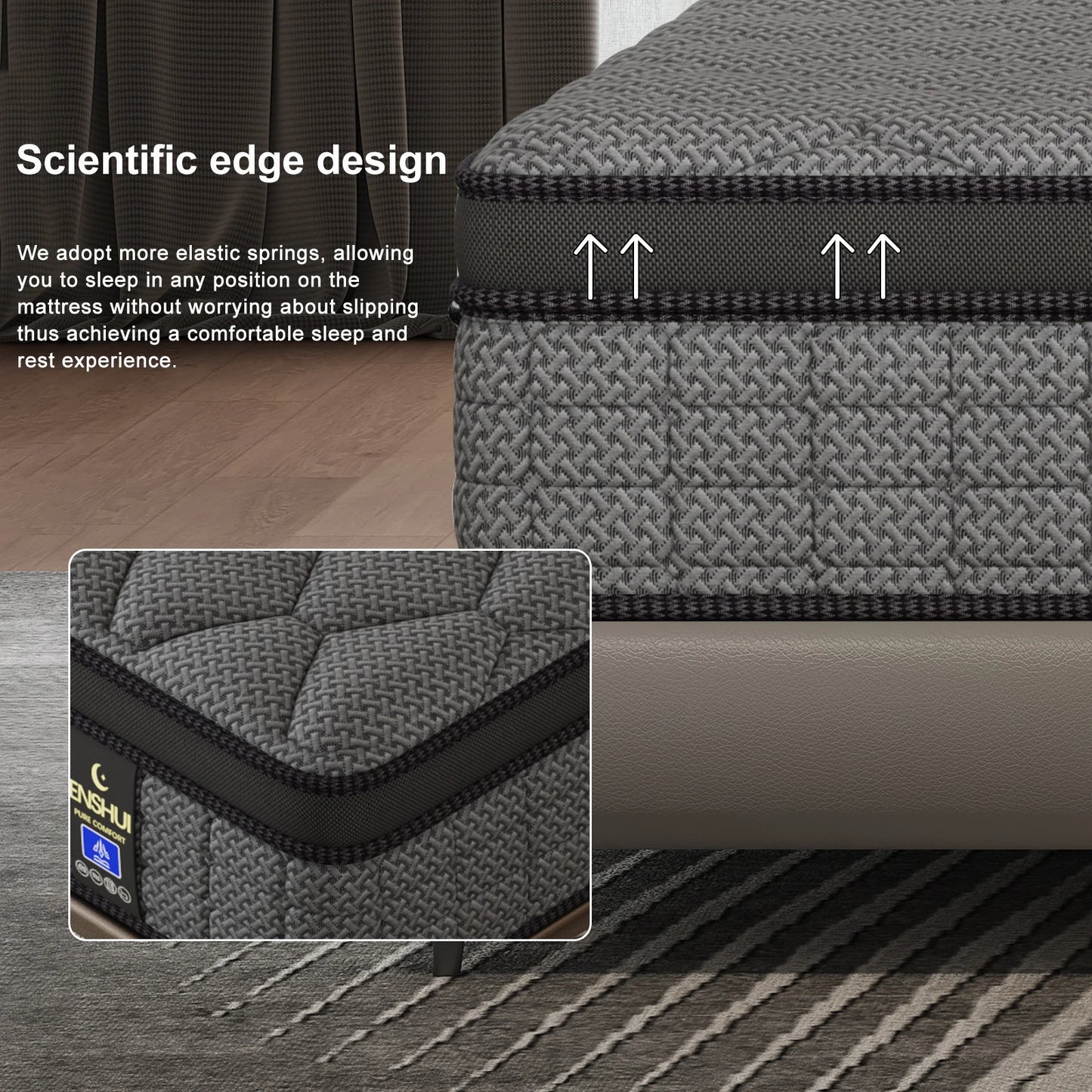 Gel Memory Foam Hybrid Pocket Spring Mattress
