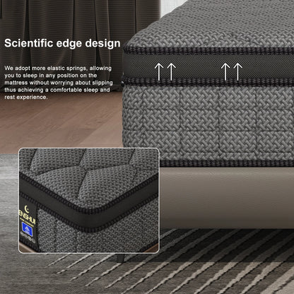 Gel Memory Foam Hybrid Pocket Spring Mattress