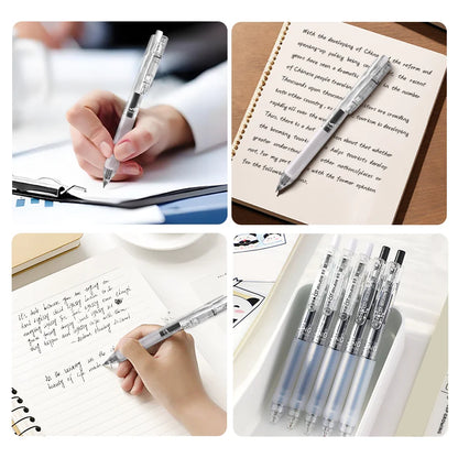 12-Pack Retractable Ultra-Fine Gel Pens