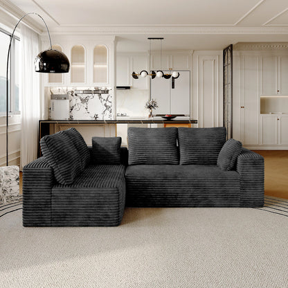 Modern Modular L-Shape Cloud Sectional Sofa