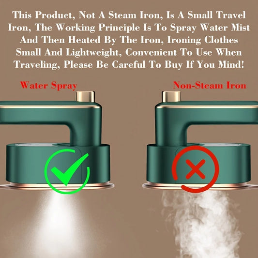 Handheld Portable Steam Iron for Clothes