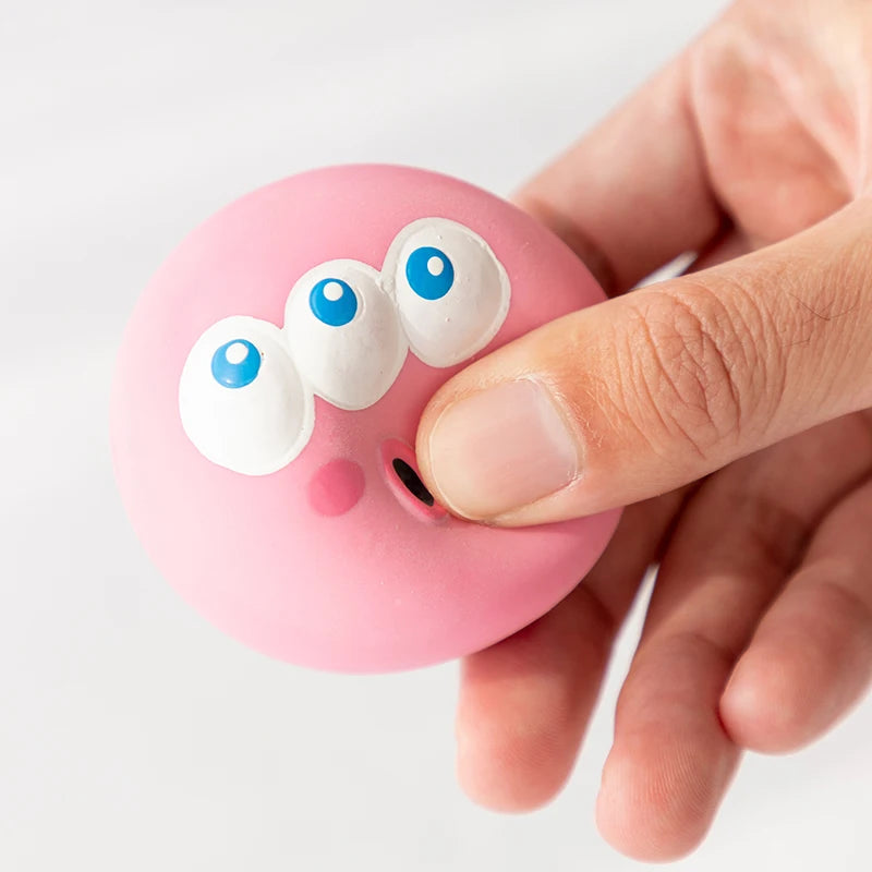 Durable Dog Chew Ball Squeaky Rubber Toy