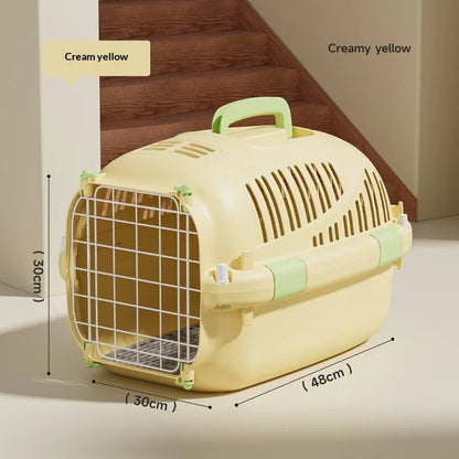 Airline Approved Pet Carrier with Hard Shell Bubble Capsule Window