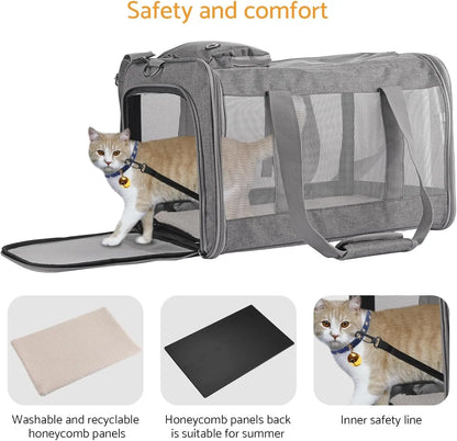 Airline-Approved Soft Pet Carrier for Travel