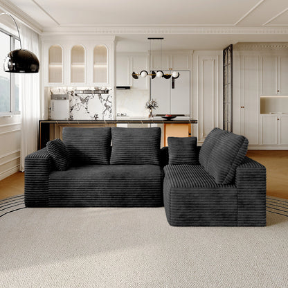 Modern Modular L-Shape Cloud Sectional Sofa