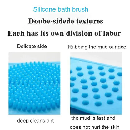 Silicone Back Scrubber Bath Belt