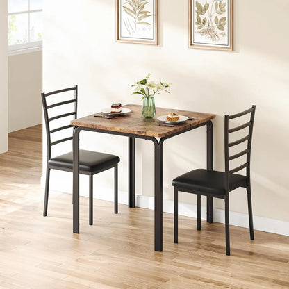 Space Saving 3-Piece Dining Table Set