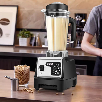 Powerful Dual-Container Countertop Blender & Food Processor