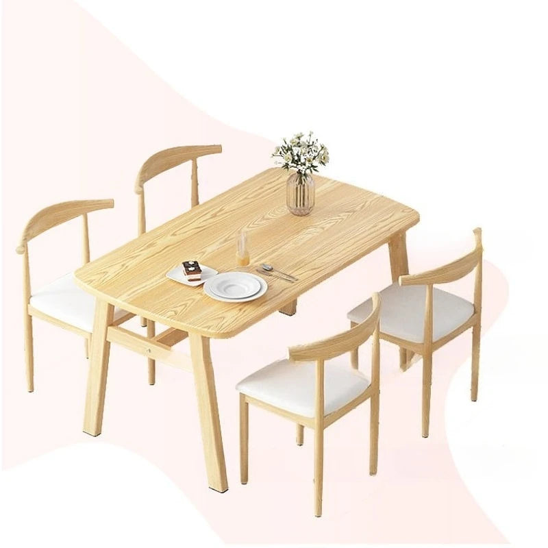 Extendable Space Saving Dining Table with 4 Chairs