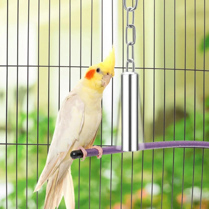 Stainless Steel Bird Cage Bell Toy