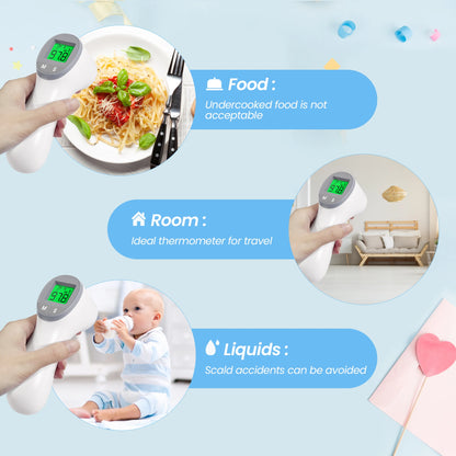 Infrared Digital Forehead Ear Thermometer Multi-Function
