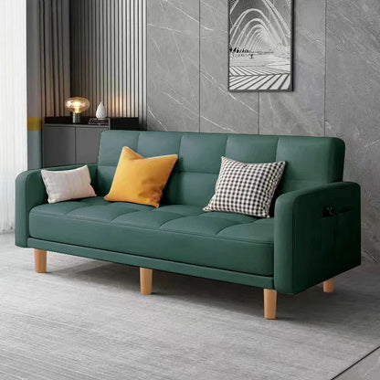 Modern Compact Folding Fabric Sofa Bed